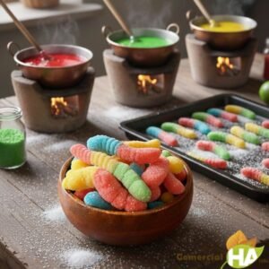 Gomitas culebritas citricas 1kg